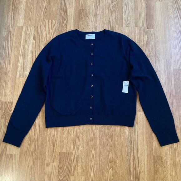 NWT! OLD NAVY Long Sleeve Women’s Cotton Blend Cardigan - Size Large - Picture 1 of 3
